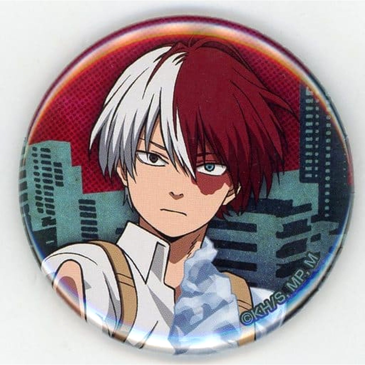 Shoto Todoroki My Hero Academia Chara Badge Collection Hero Costume [USED]