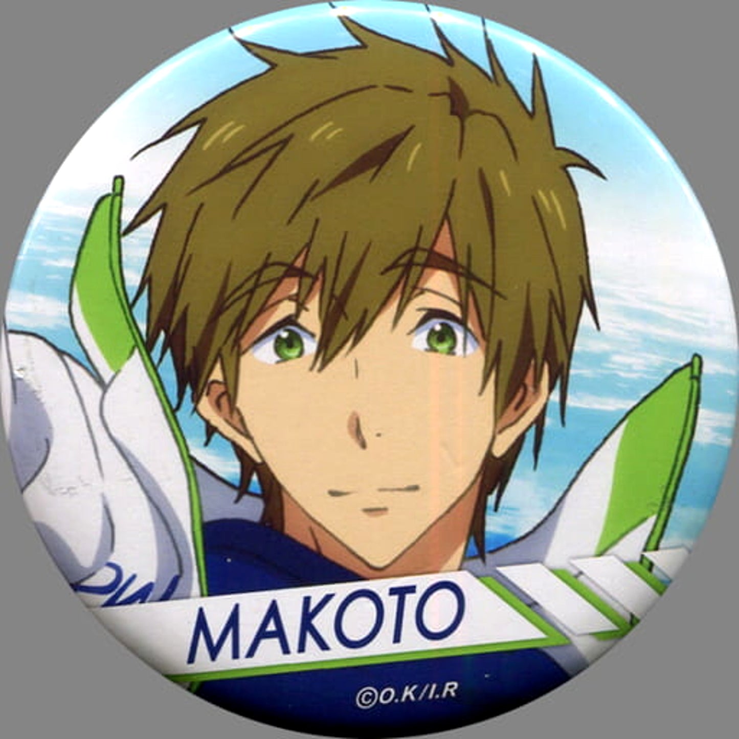 Makoto Tachibana Free! Movie 3 Road to the World - Yume Button Collection A [USED]