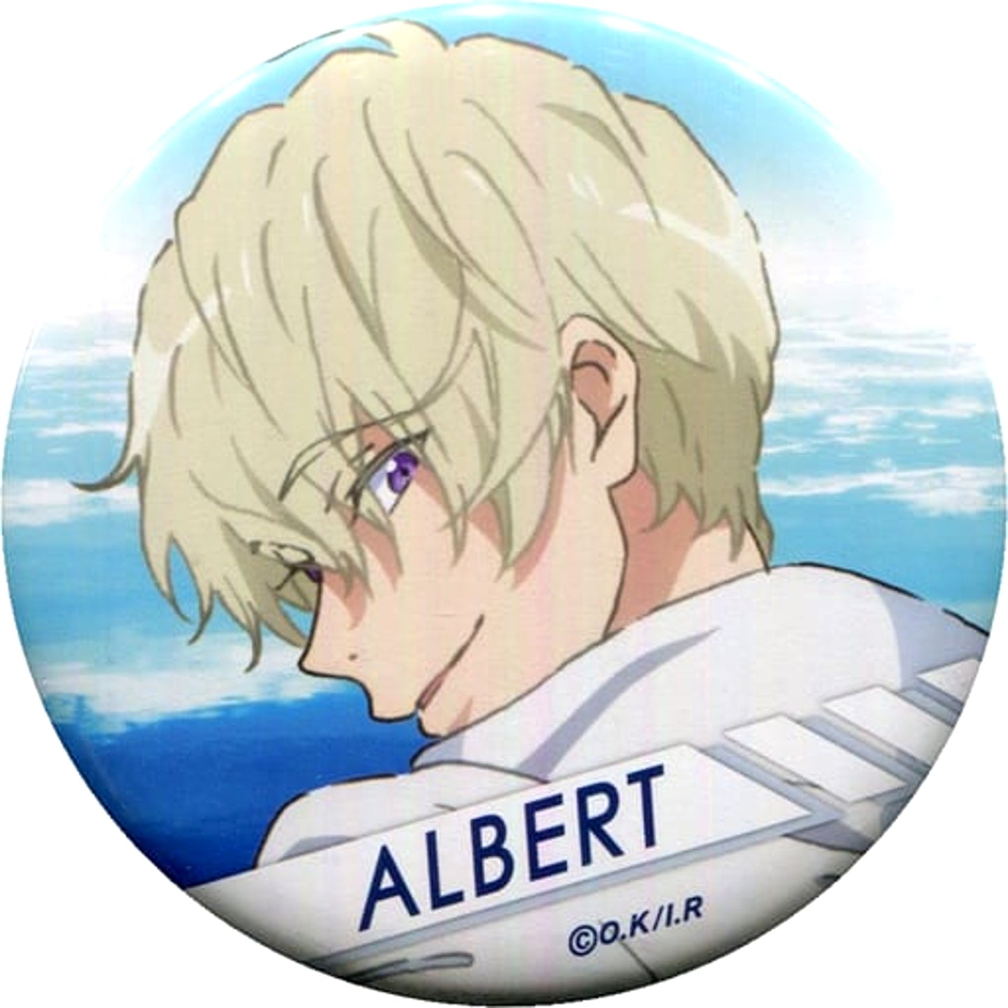 Albert Volandel Free! Movie 3 Road to the World - Yume Button Collection A [USED]
