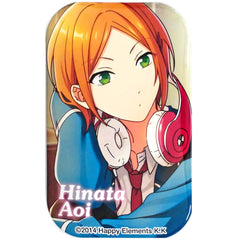 Ensemble Stars! Hinata Aoi Marukaku Can Badge animate Girls Festival 2015 Limited Buttons [USED]
