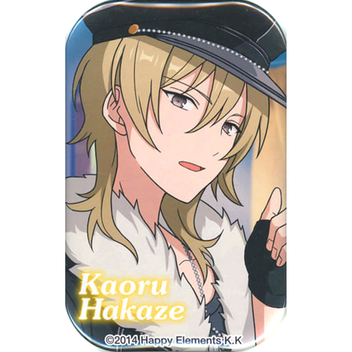Ensemble Stars! Kaoru Hakaze Marukaku Can Badge animate Girls Festival 2015 Limited Buttons [USED]