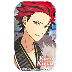 Ensemble Stars! Kuro Kiryu Marukaku Can Badge animate Girls Festival 2015 Limited Buttons [USED]