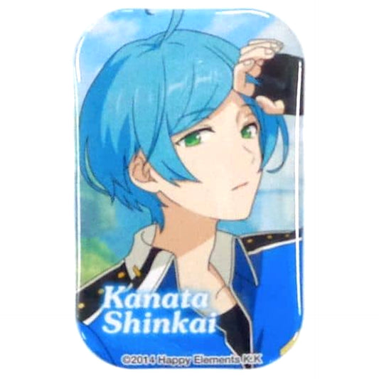 Ensemble Stars! Kanata Shinkai Marukaku Can Badge animate Girls Festival 2015 Limited Buttons [USED]