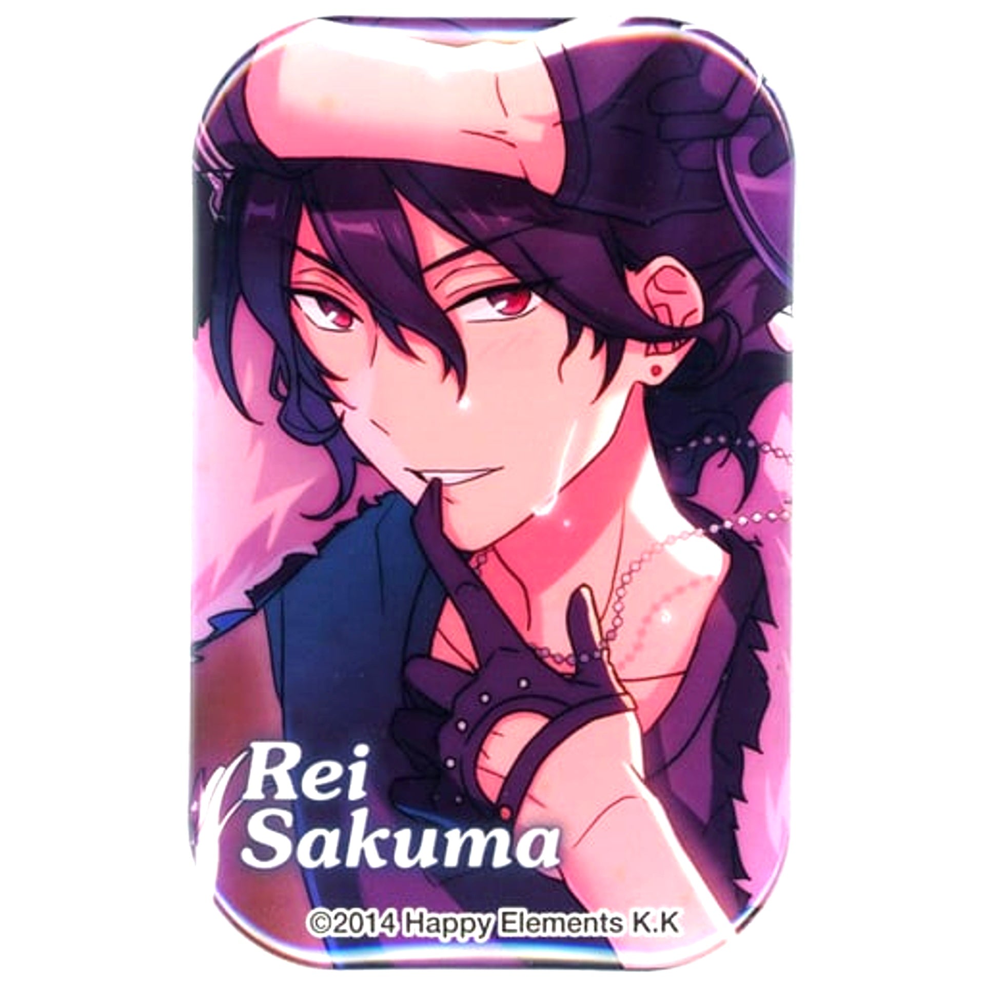 Rei Sakuma Ensemble Stars! Marukaku Badge Animate Girls Festival 2015 Goods [USED]