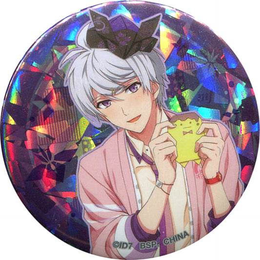 IDOLiSH7 Sogo Osaka Shuyakuda! King Pudding Hologram TORUPAKA! Memorial Can Badge Vol.2 Buttons [USED]