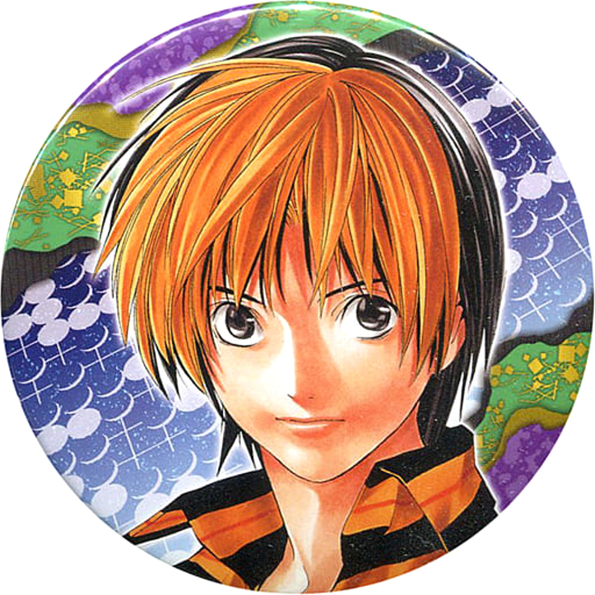 Hikaru no Go Hikaru Shindo Plain Clothes Collection Can Badge 30th Anniversary of Painting Ken Obata Exhibition Never Complete Limited Buttons [USED]