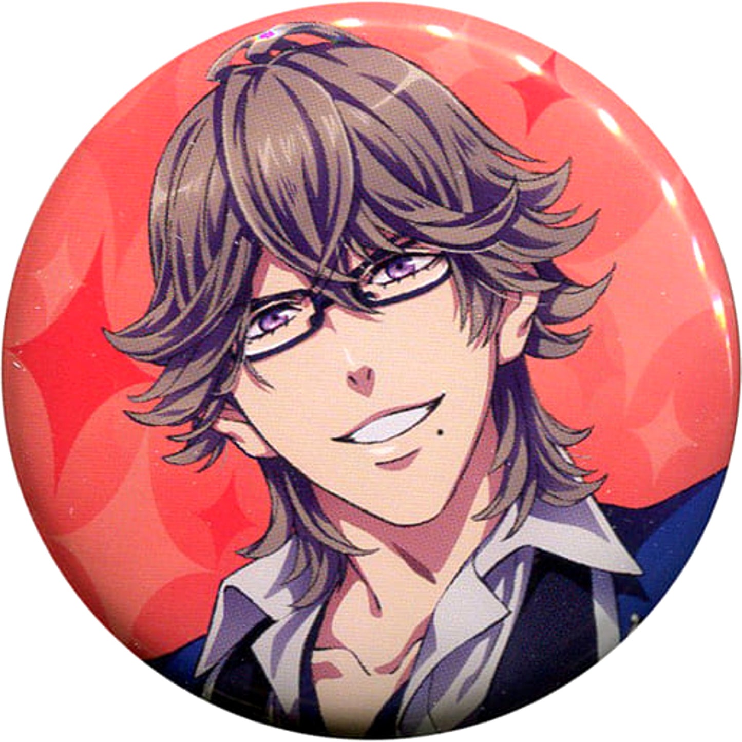 Uta no Prince Sama: Maji Love Legend Star Eiichi Otori Character Badge Collection Ver.3 Buttons [USED]