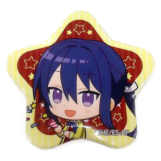 Souma Kanzaki Ensemble Stars! X Animatecafe Trading Star Can Badge A Can Badge [USED]
