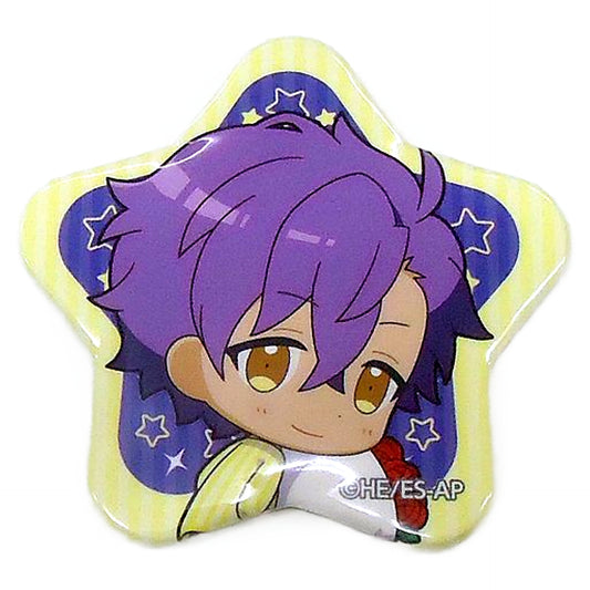 Adonis Otogari Ensemble Stars! X Animatecafe Trading Star Can Badge C Can Badge [USED]