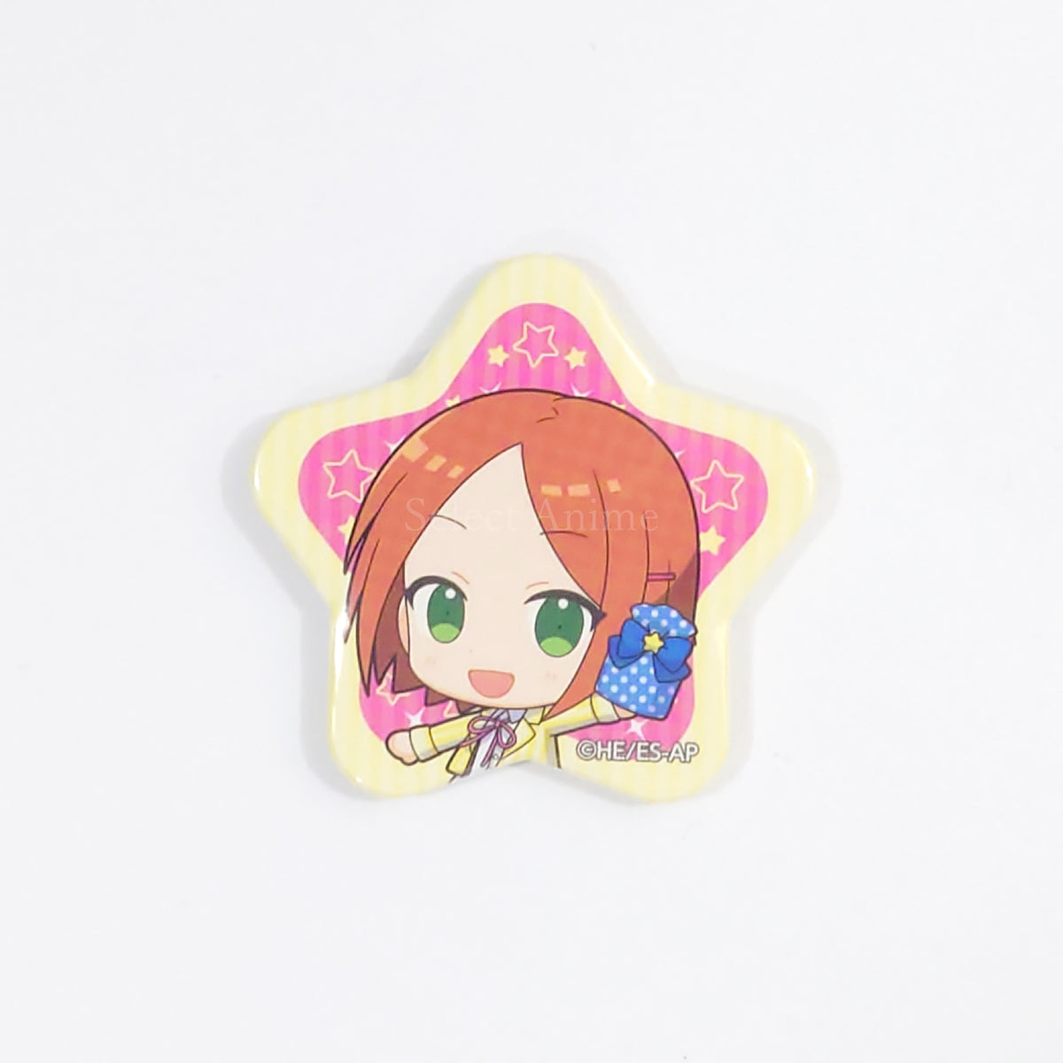 Hinata Aoi Ensemble Stars! X Animatecafe Trading Star Can Badge C Can Badge [USED]