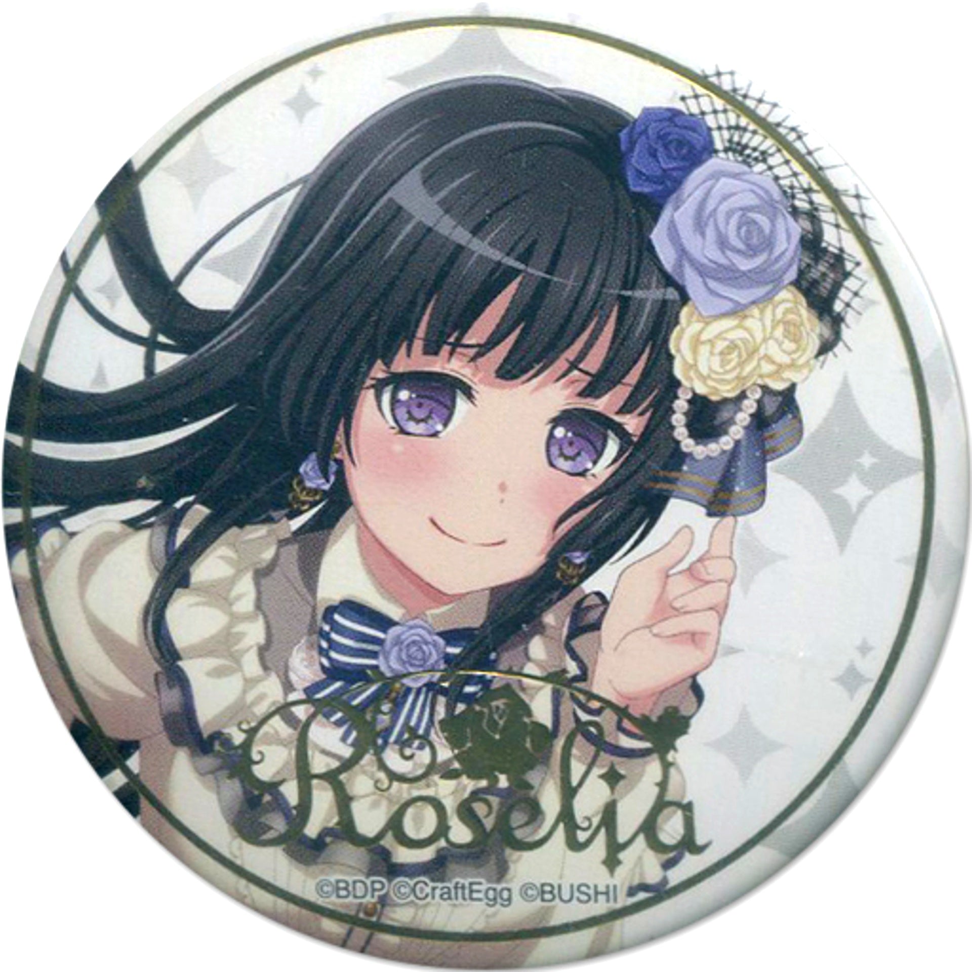 Rinko Shirokane BanG Dream! Girls Band Party! Trading Button Vol.4.5 Garuparty! & Starlight Festival 2019 in Ikebukuro [USED]