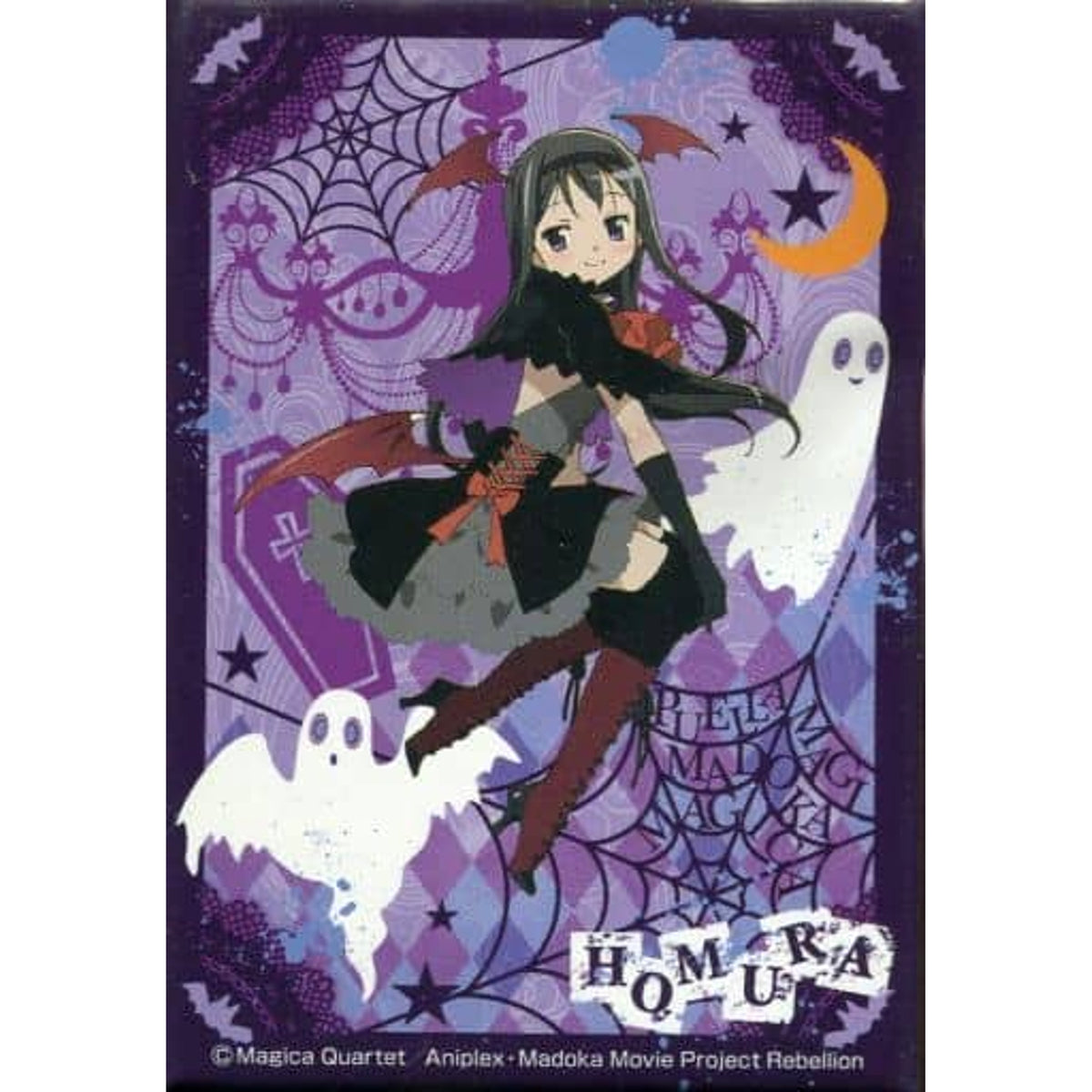 Puella Magi Madoka Magica The Movie Rebellion Homura Akemi Can Badge LAWSON Limited Buttons [USED]