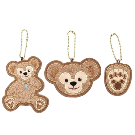 Duffy & Others Disney Bear 3 Types Set Emblem Badge Tokyo Disneysea Limited [USED]