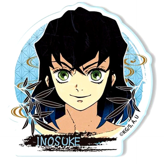 Inosuke Hashibira A 04 Demon Slayer Acrylic Button [USED]