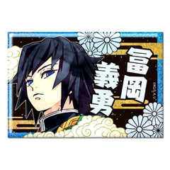 09 Giyu Tomioka Demon Slayer: Kimetsu no Yaiba Hologram Button [USED]