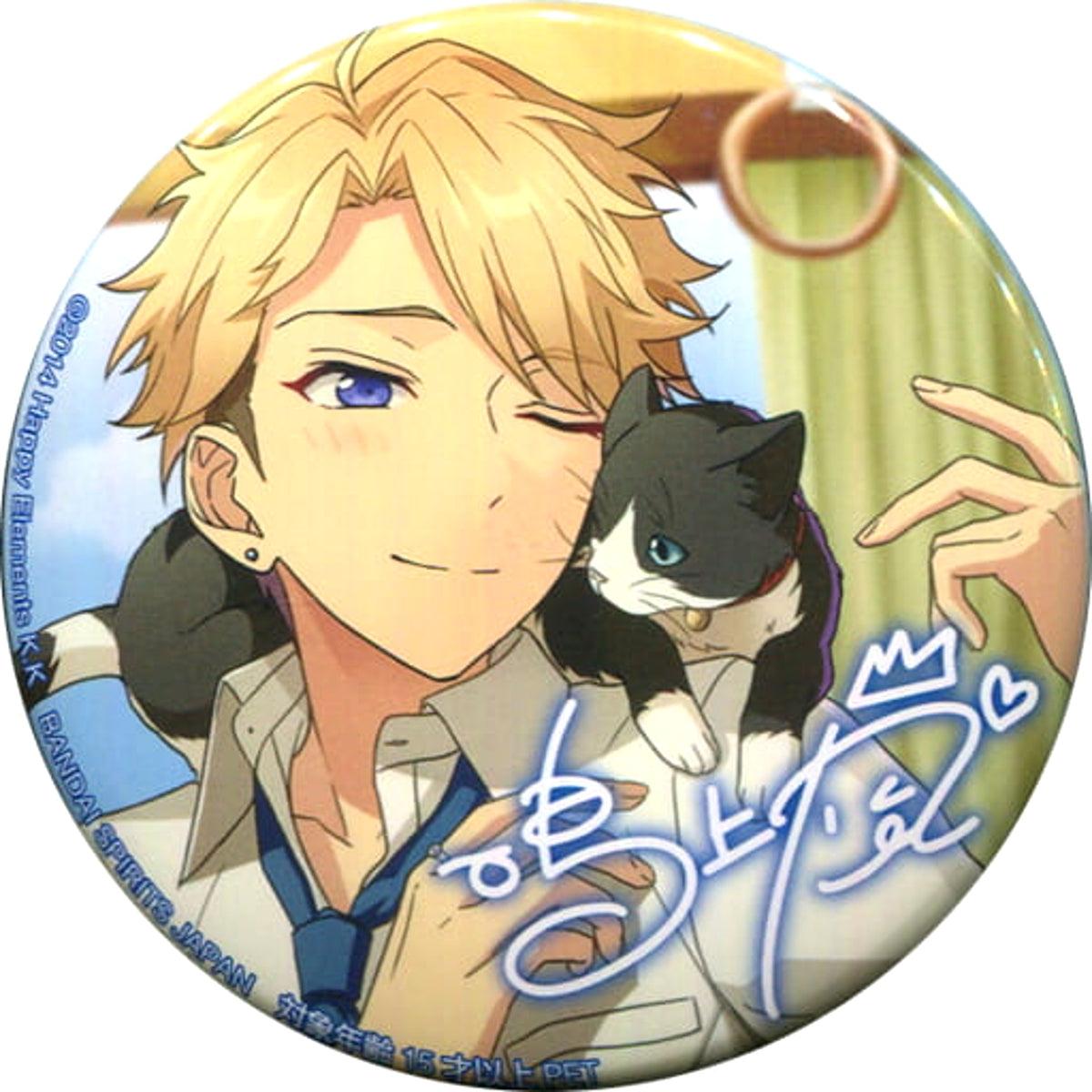 Ensemble Stars! Arashi Narukami Torucolle Variety Can Badge 7th Vol.1 Buttons [USED]
