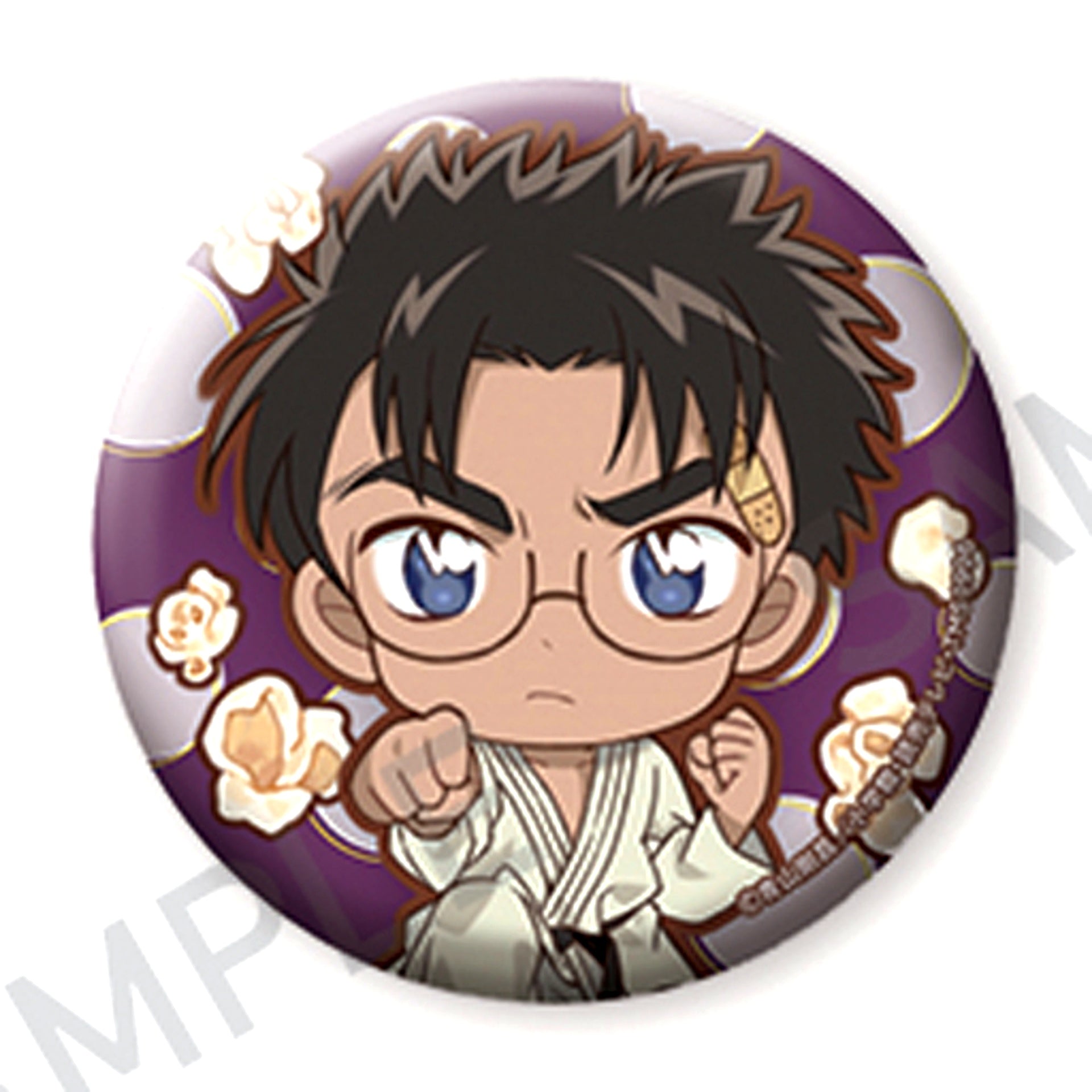Makoto Kyogoku Detective Conan Button + Snack Ver. [USED]