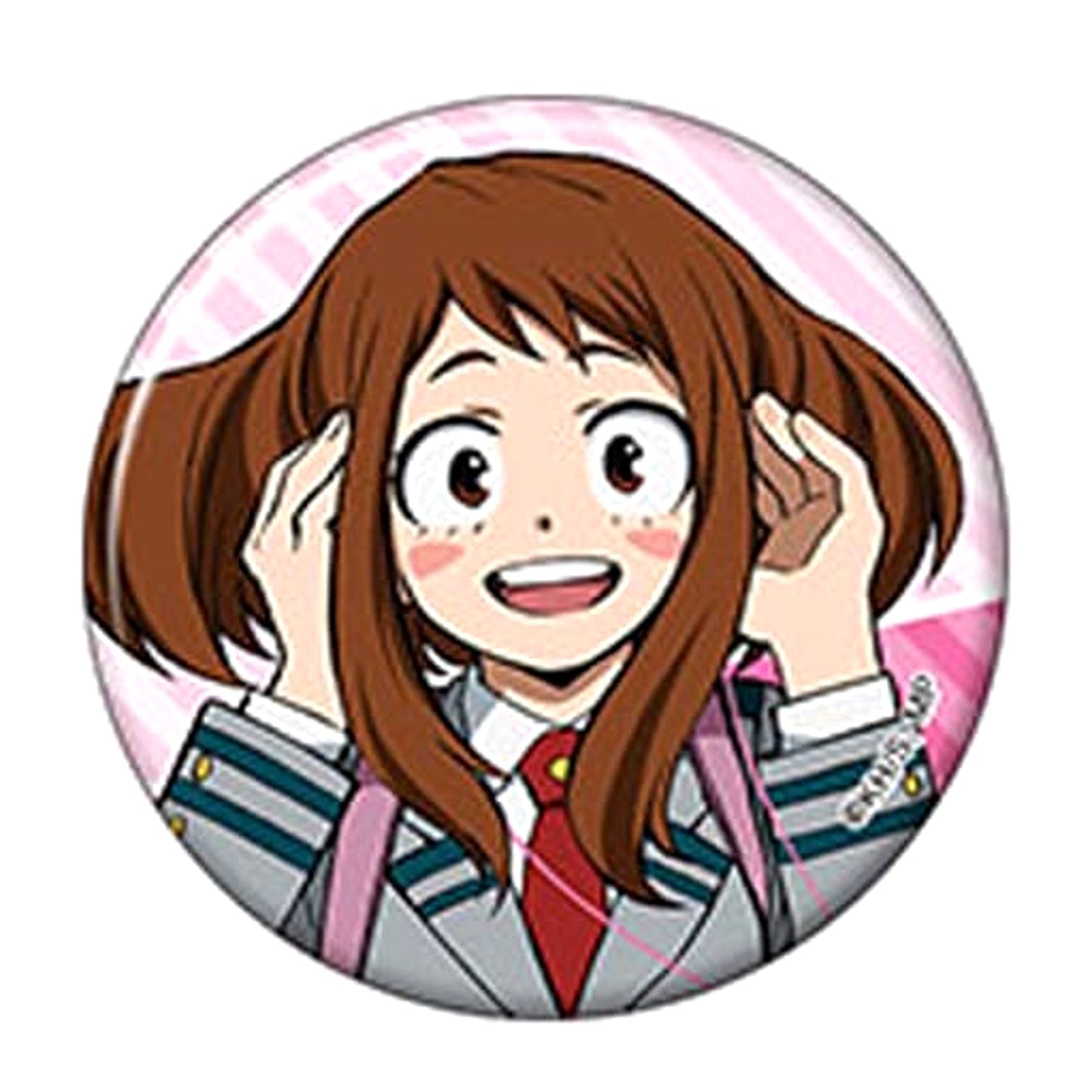 My Hero Academia Ochaco Uraraka Character Badge Collection Music Buttons [USED]