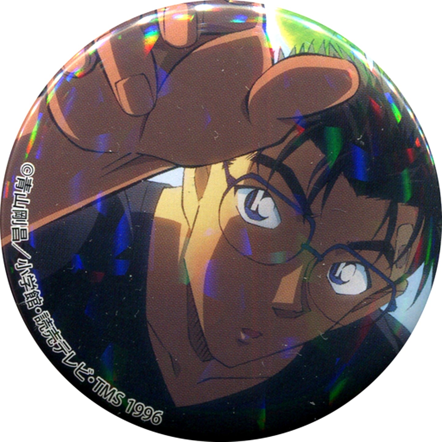 Makoto Kyogoku Detective Conan Holo Button C96 Goods [USED]