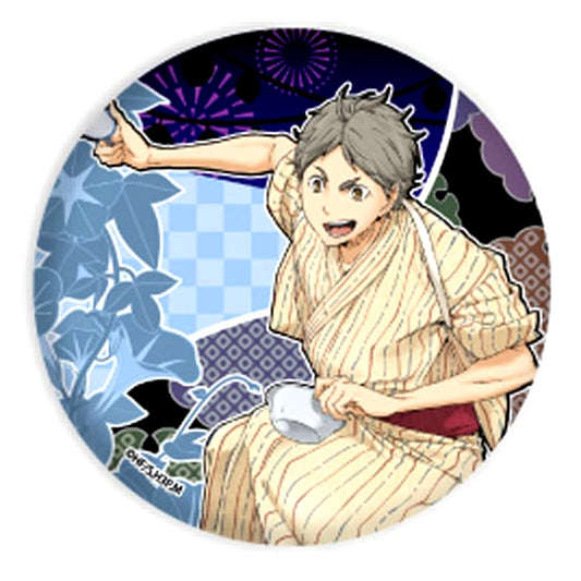 Koshi Sugawara Haikyu!! Button 01. Yukata Ver. [USED]