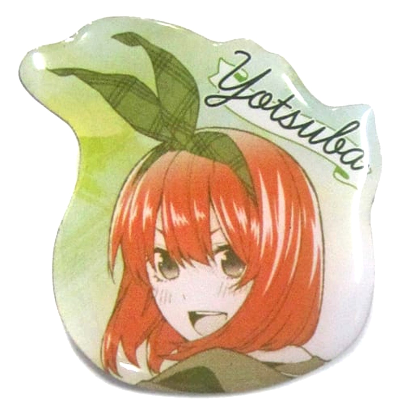 The Quintessential Quintuplets Yotsuba Nakano An Illustration Lapel Pin Buttons [USED]