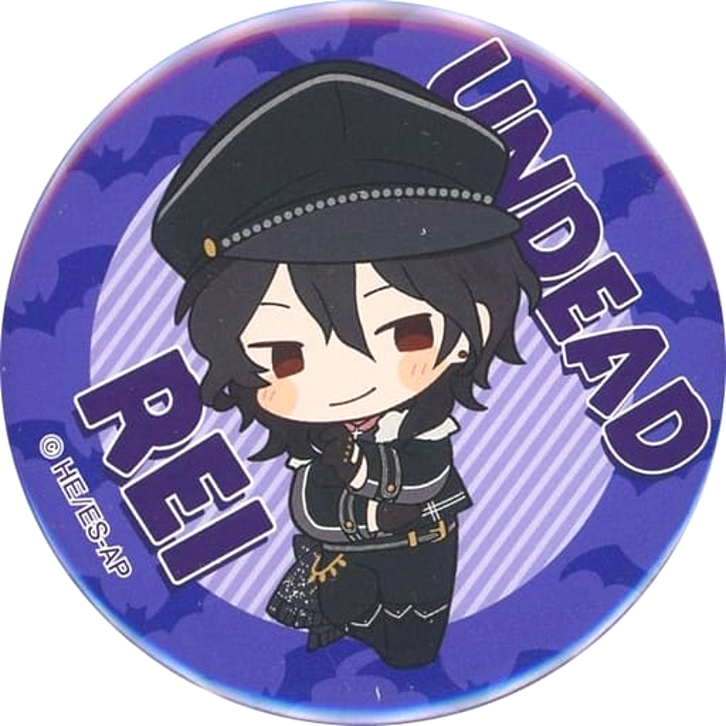 Ensemble Stars! Rei Sakuma Chibi Trading Can Badge A Buttons [USED]