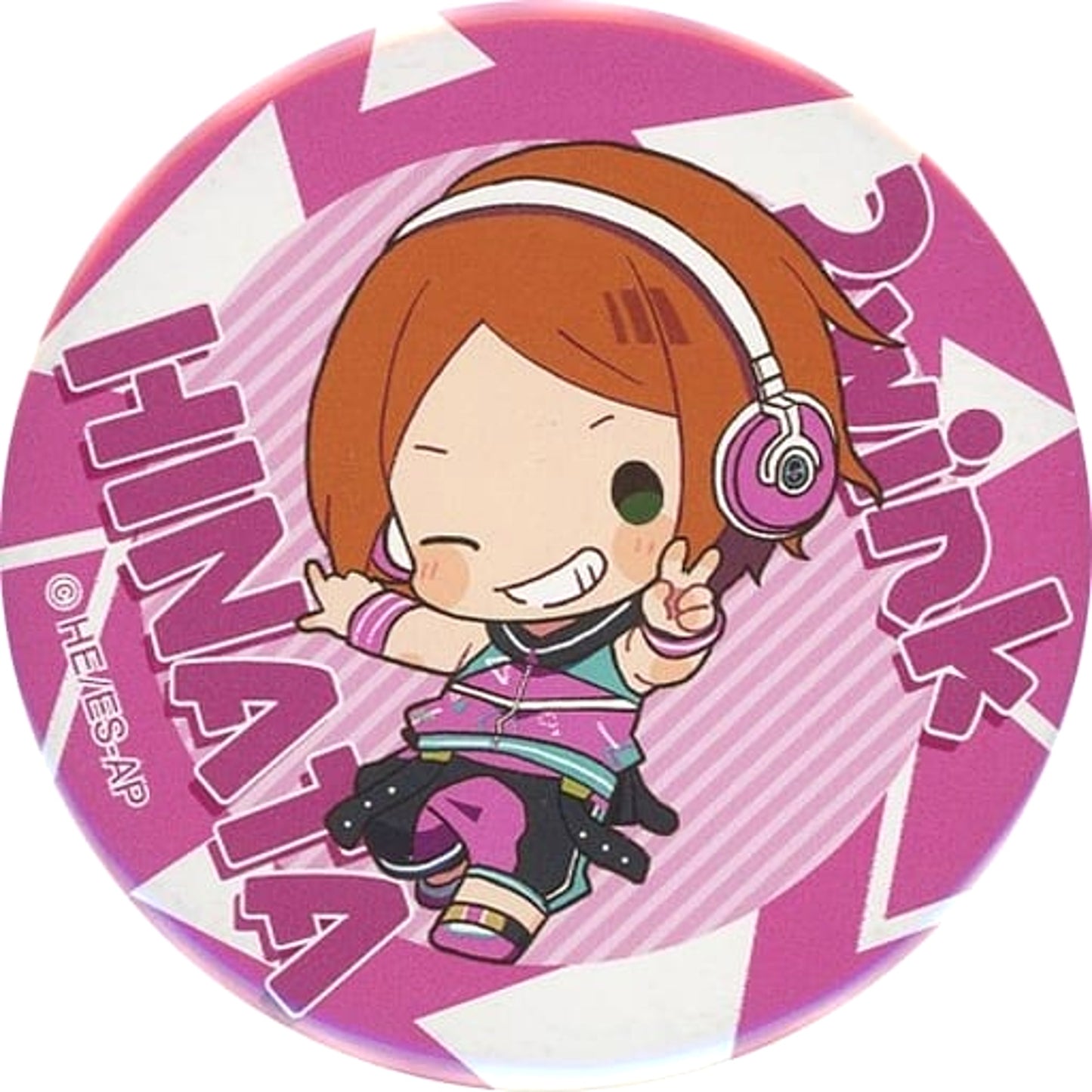 Ensemble Stars! Hinata Aoi Chibi Trading Can Badge C Buttons [USED]