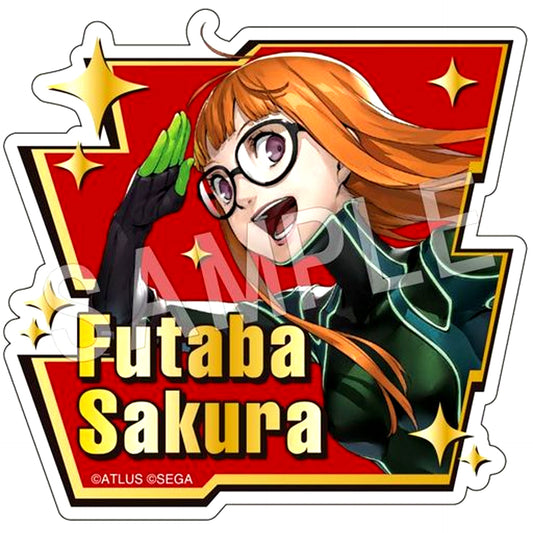 Futaba Sakura Persona 5 Royal Fortune Acrylic Button [USED]