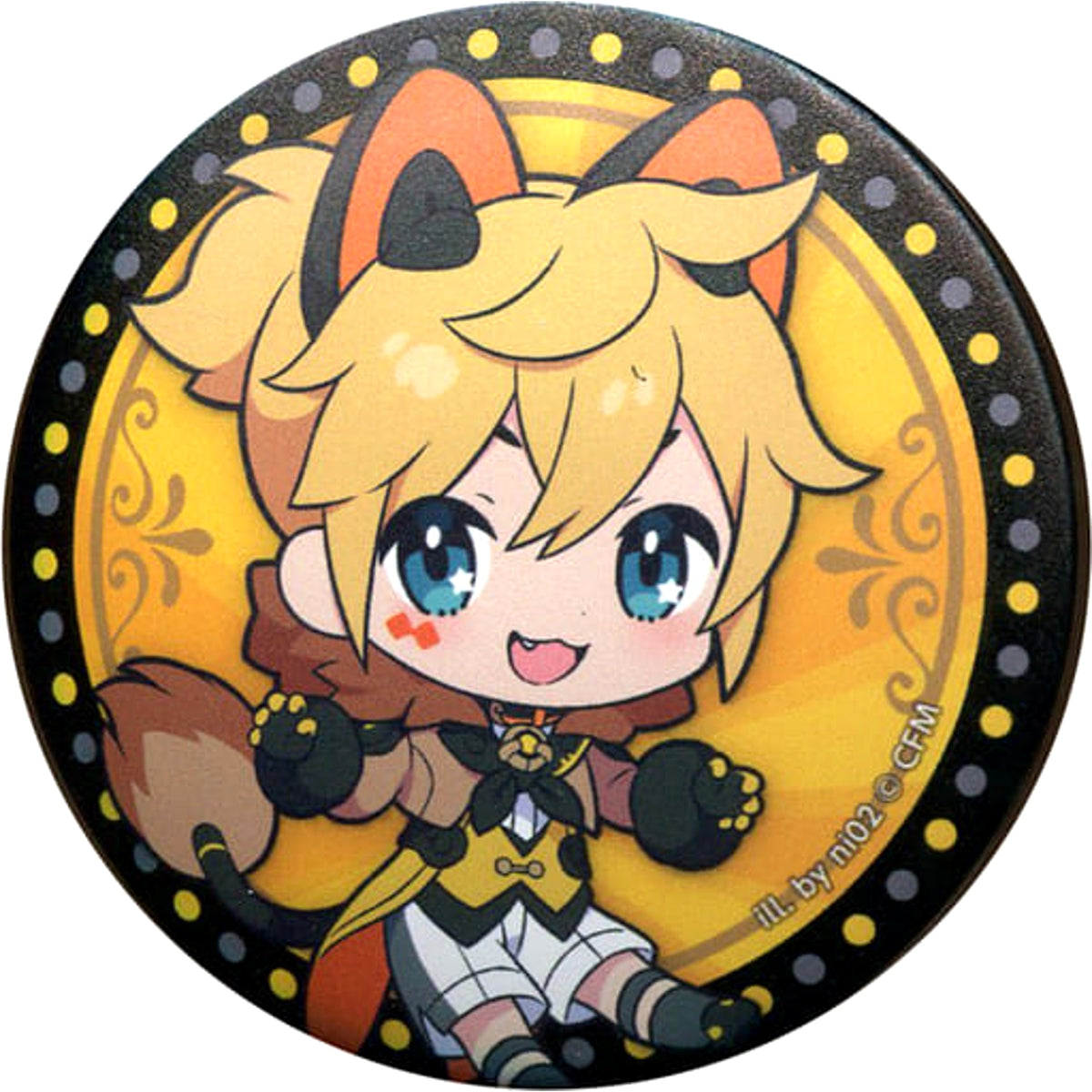 VOCALOID Len Kagamine Puni Puni Can Badge Magical Mirai 2019 Limited Buttons [USED]