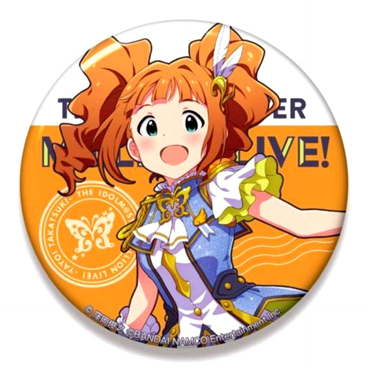 Yayoi Takatsuki Lumiere Papillon Ver. Big Badge The Idolmaster Million Live [USED]