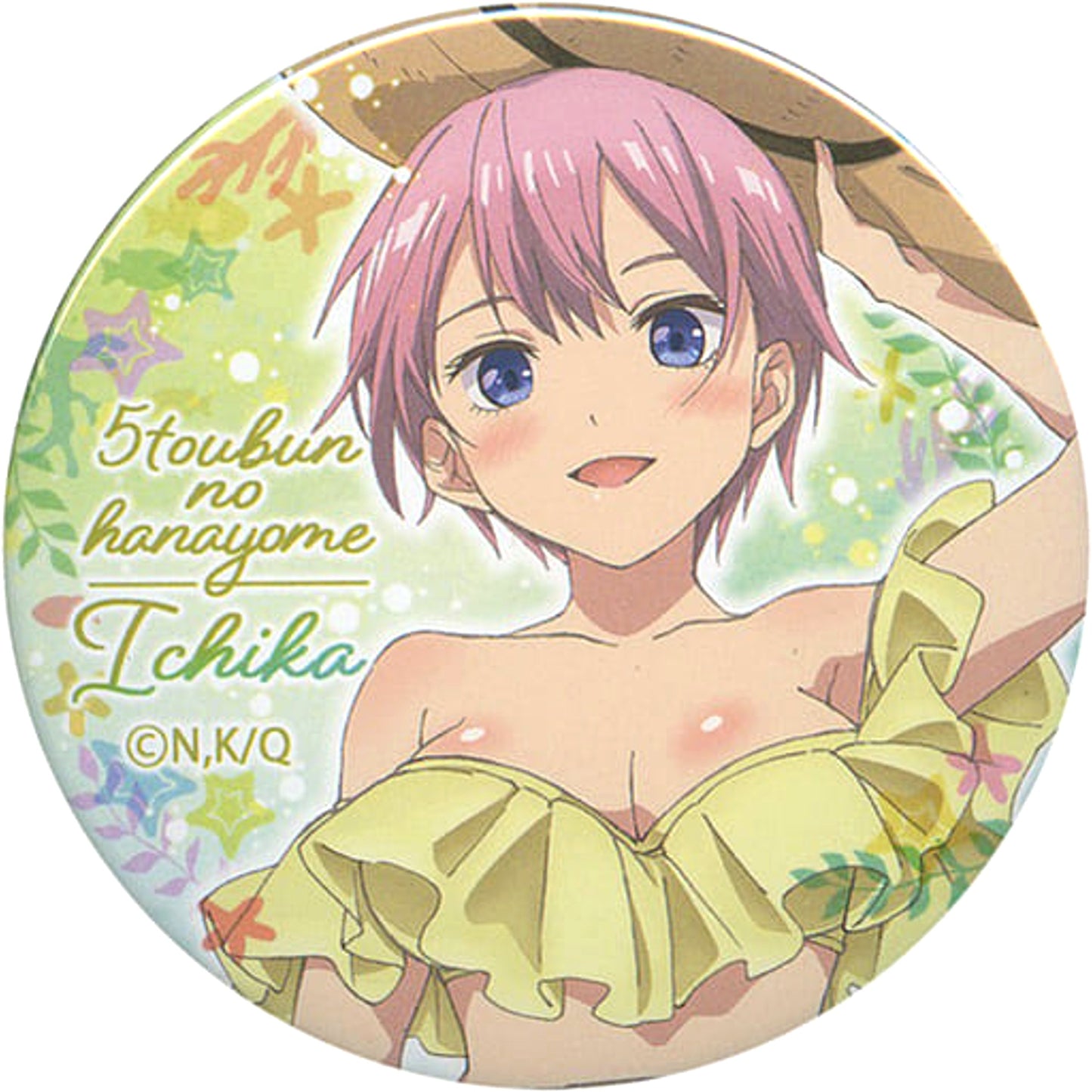 Ichika Nakano Swimsuit The Quintessential Quintuplets Newly Drawn Blind Packaged Button C96 Limited [USED]