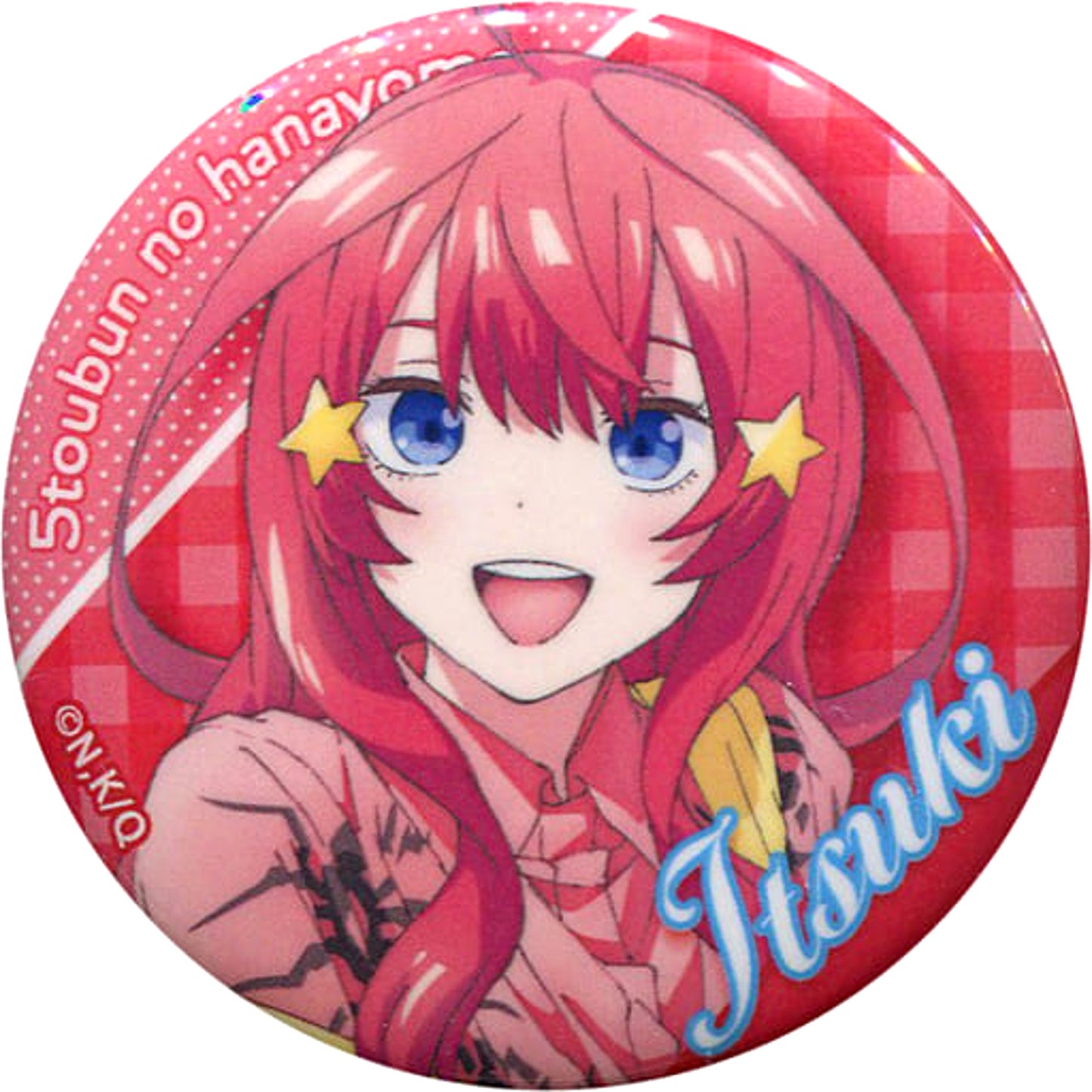 The Quintessential Quintuplets Itsuki Nakano Blind Packaged Can Badge Luxury C96 Limited Buttons [USED]
