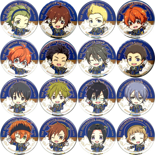 Set of 16 The Idolmaster SideM x animatecafe Trading Badge 5th Anniversary Ver. Group C [USED]