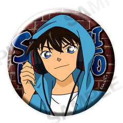 Shinichi Kudo Detective Conan Button + Headphone Ver. [USED]