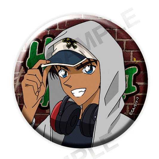 Heiji Hattori Detective Conan Button + Headphone Ver. [USED]