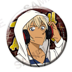 Toru Amuro Detective Conan Button + Headphone Ver. [USED]