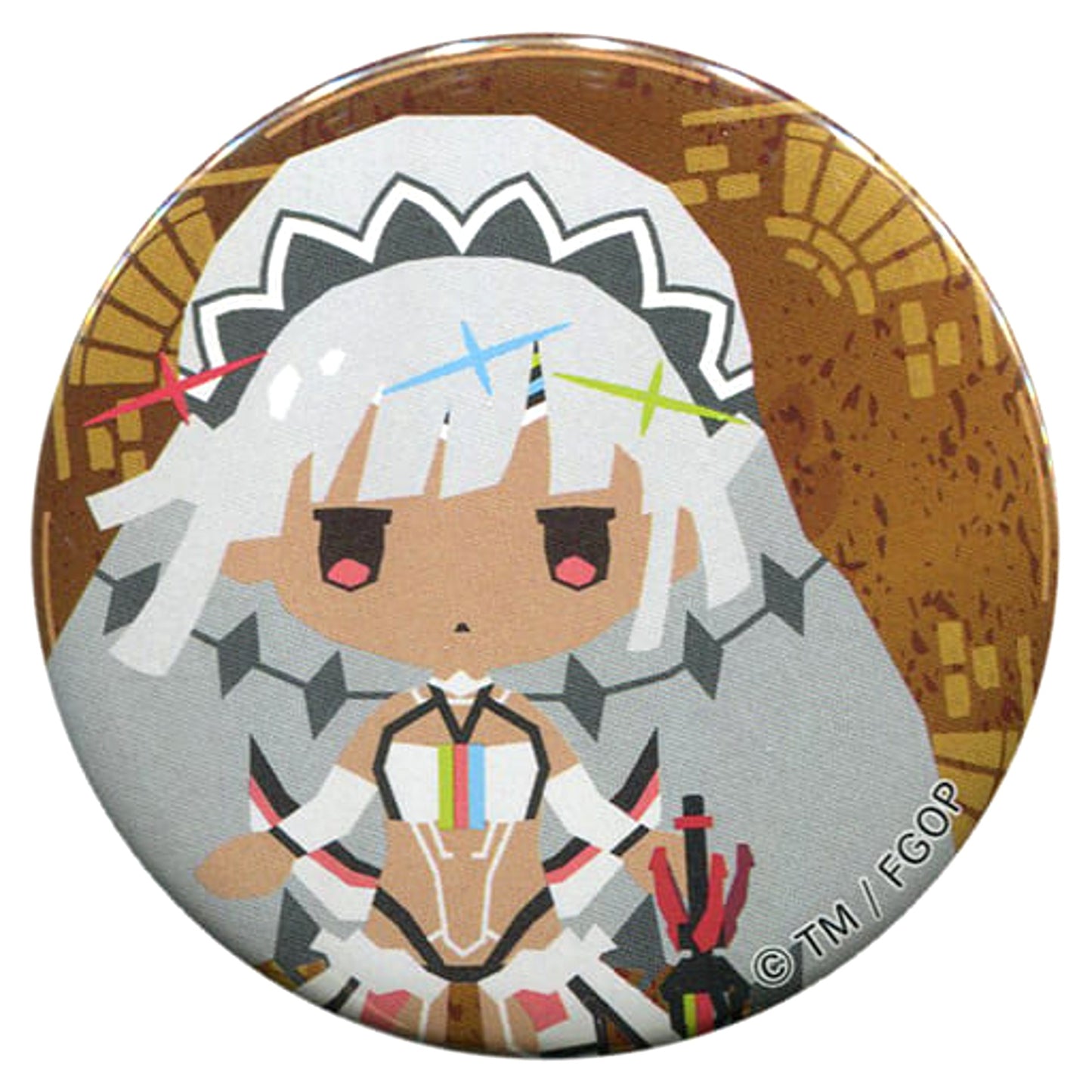 Fate/Grand Order Saber / Altera Design produced by Sanrio Trading Can Badge Buttons [USED]