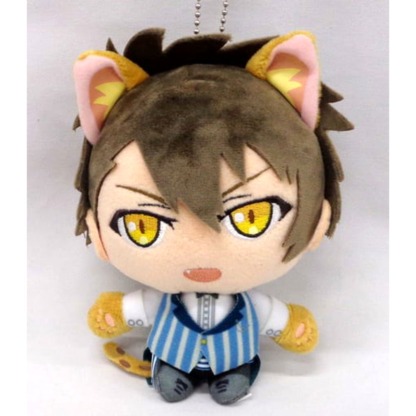 Ryunosuke Tsunashi IDOLiSH7 Plush Badge In Namja Town 4th Anniversary Festival: Kimi to Namja de Ai na Nyaito! Limited [USED]