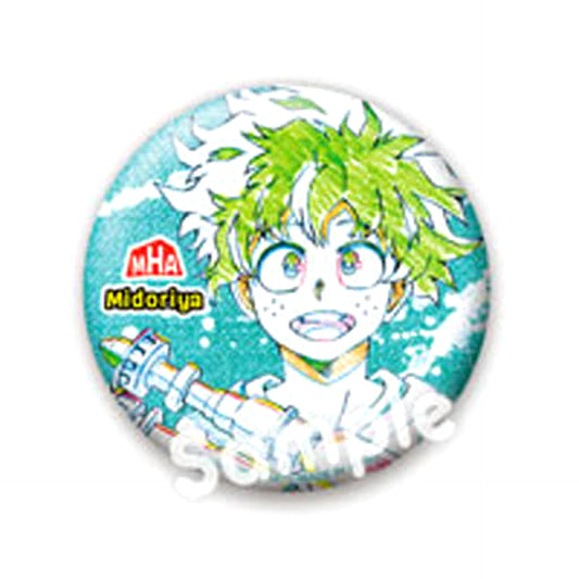 My Hero Academia Izuku Midoriya Hero Can Badge 10 Buttons [USED]