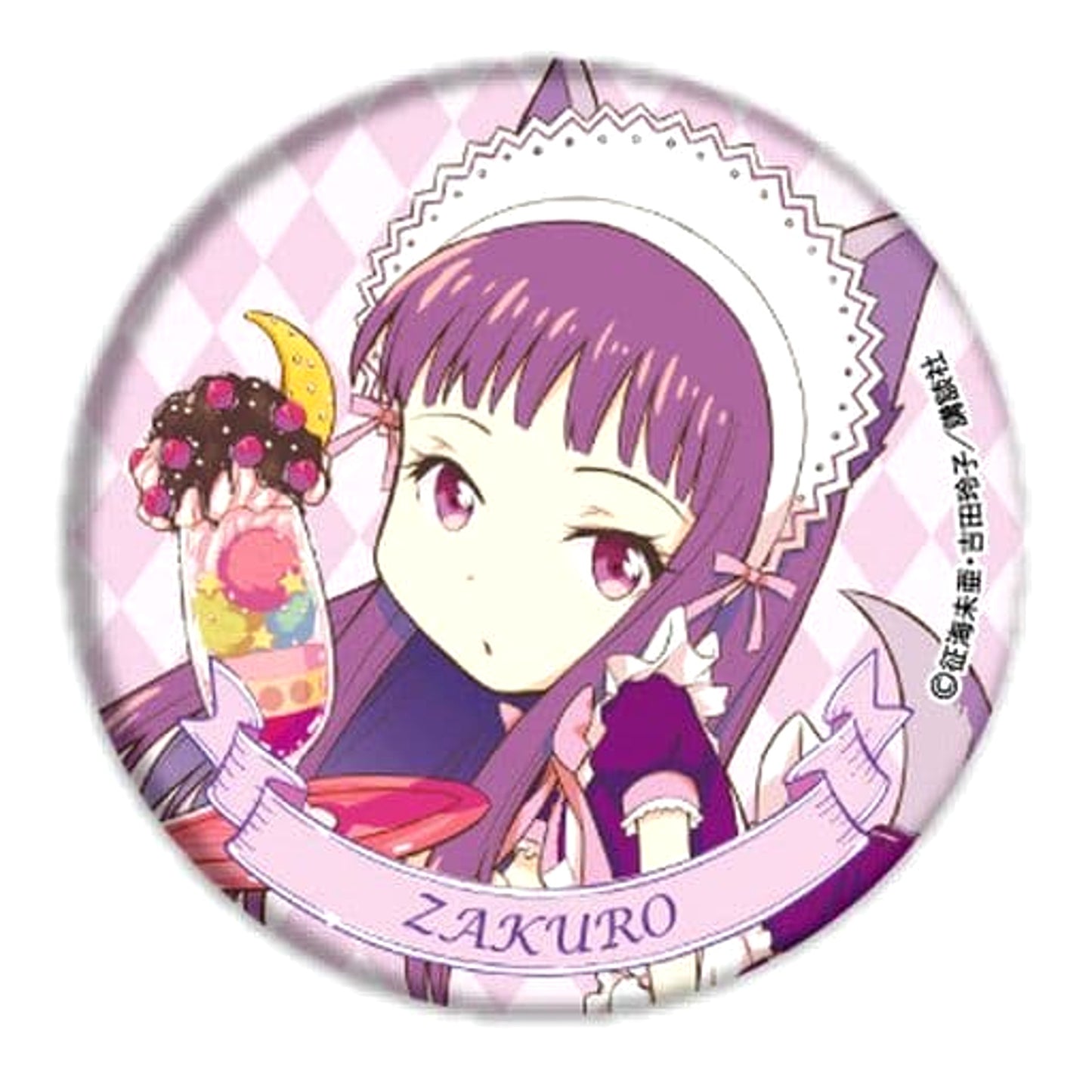 Tokyo Mew Mew Mew Zakuro Can Badge 03 Cafe Ver. Buttons [USED]