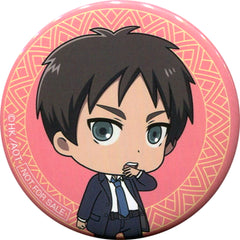Attack on Titan Ellen Yeager SD Original Can Badge Sukiya Limited Take-Out Order Specials Buttons [USED]
