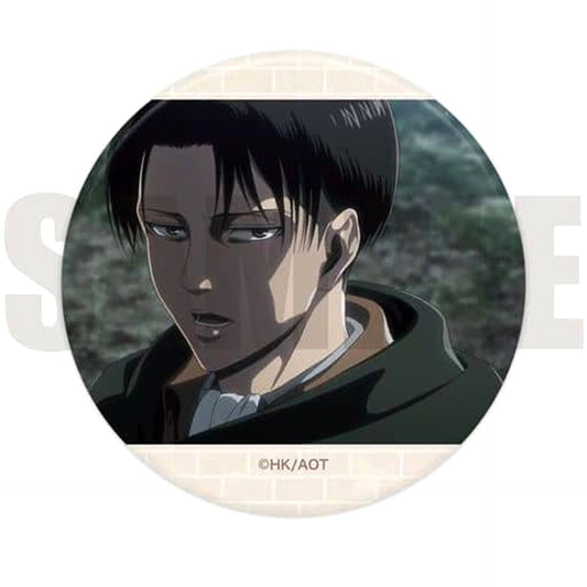 Attack on Titan Levi Ackerman TD 3WAY Can Badge Buttons [USED]
