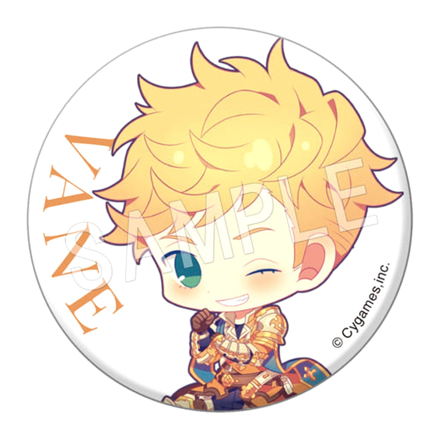 Granblue Fantasy Vane Trading Can Badge Buttons [USED]
