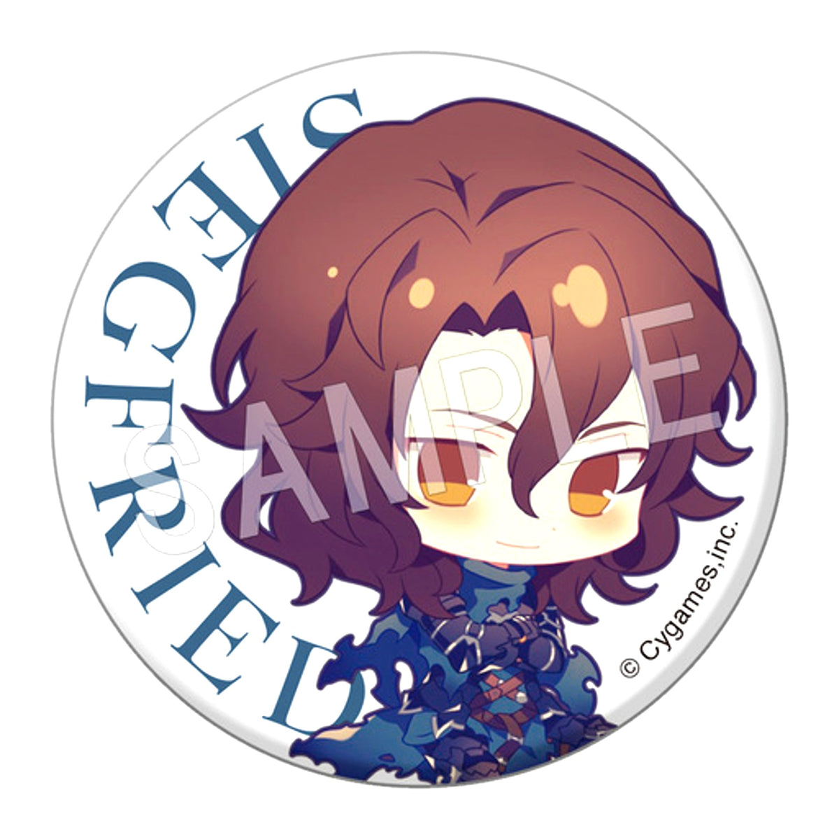 Siegfried Granblue Fantasy Trading Button [USED]