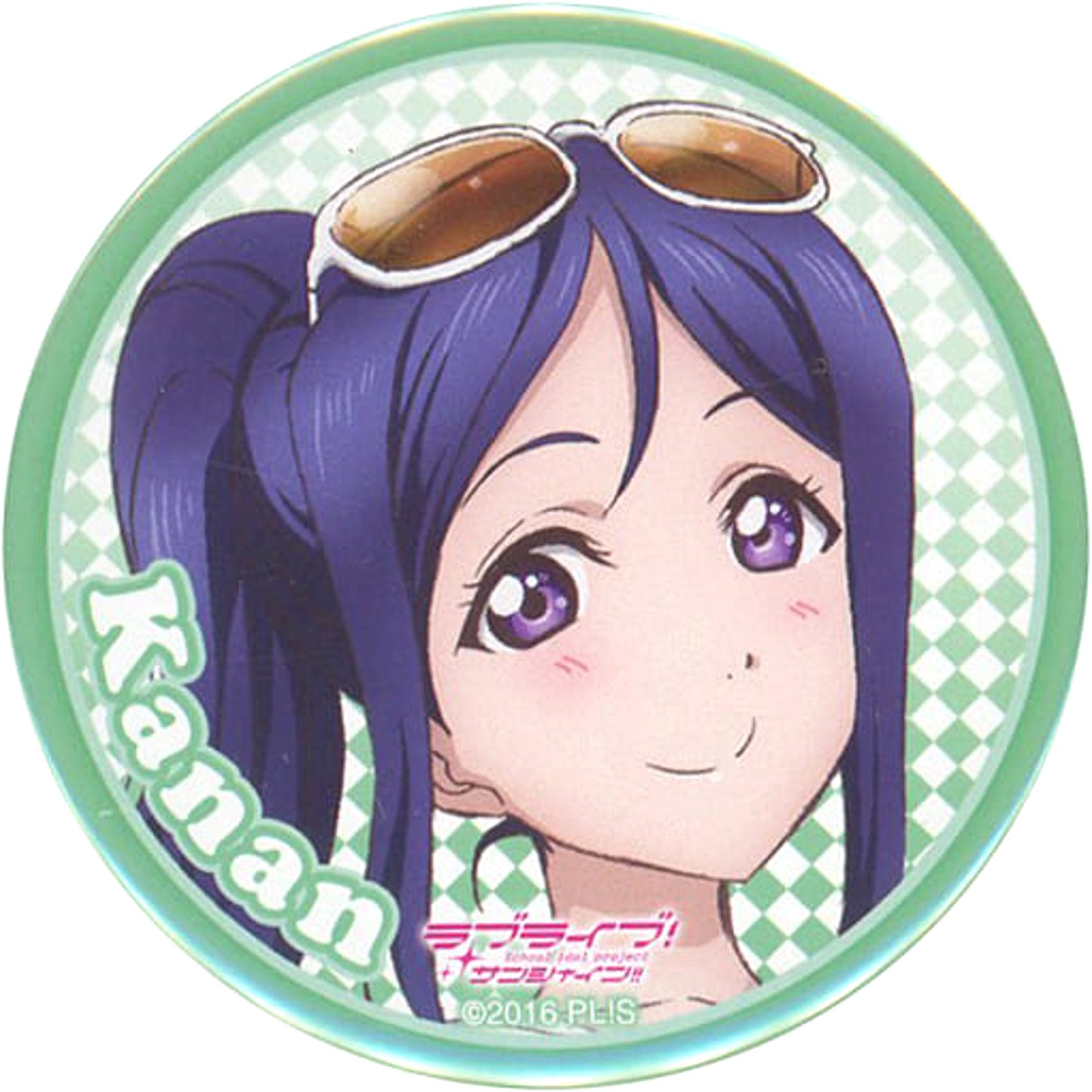 Love Live! Sunshine!! Kanan Matsuura Normal Can Badge Aqours 1st Lovelive! Step! Zero to One Limited Buttons [USED]