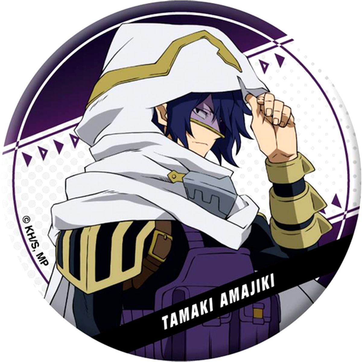 Tamaki Amajiki My Hero Academia Trading Button TV Ver.2019 [USED]