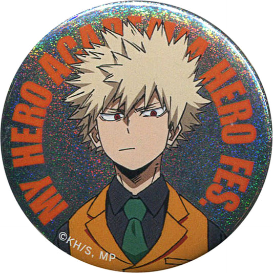 Katsuki Bakugo My Hero Academia Random Button B HERO FES. Limited [USED]