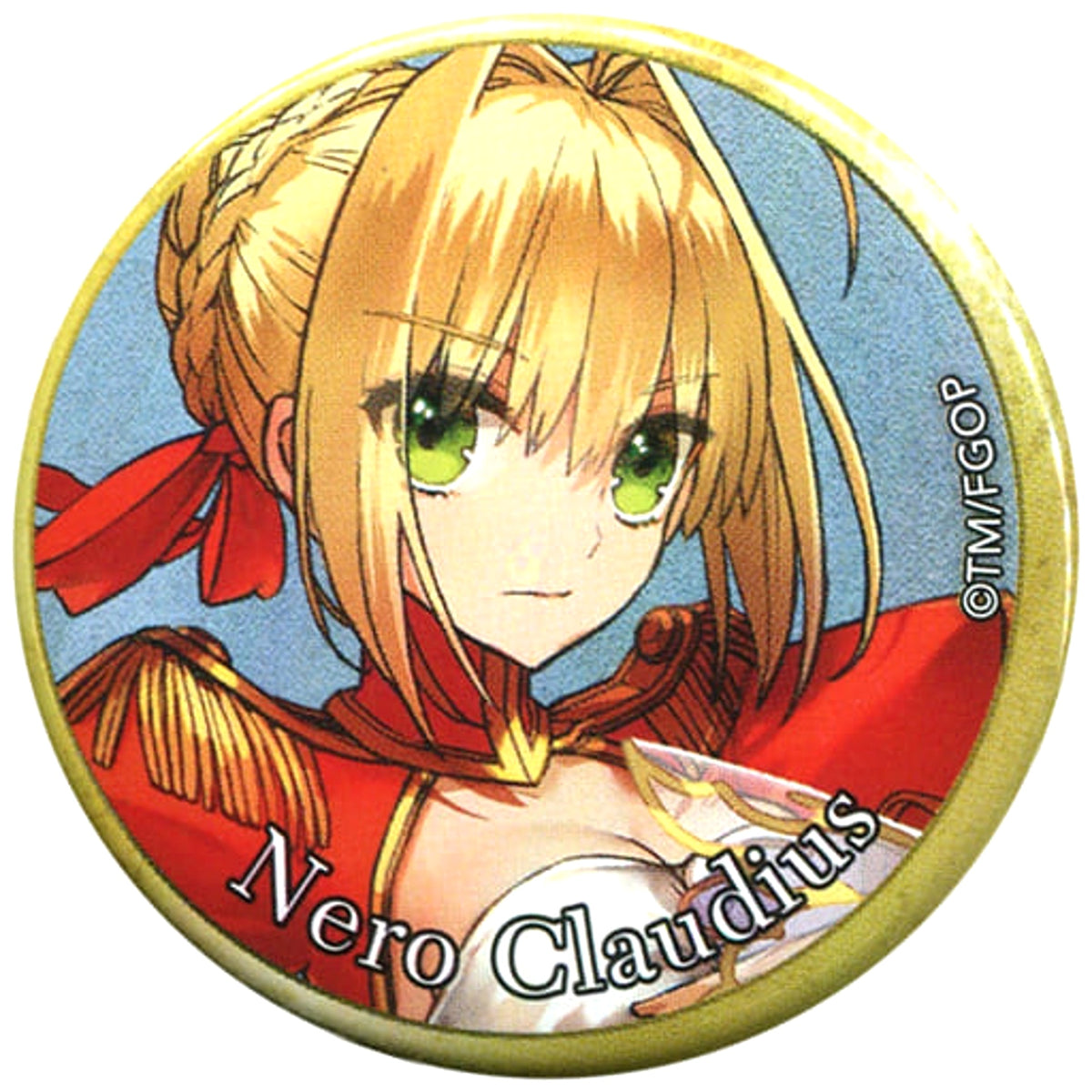 Fate/Grand Order Saber / Nero Claudius Spirit Origin Summon Can Badge Vol.2 Fate/Grand Order Fes. Limited Buttons [USED]