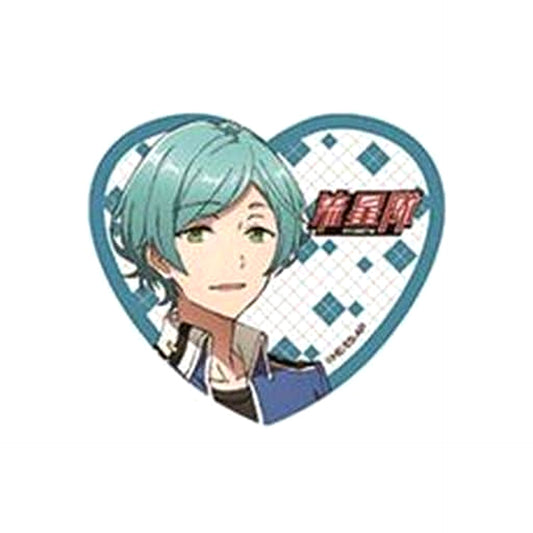 Ensemble Stars! Kanata Shinkai Heart Shaped Glitter Acrylic Badge Vol.2 Buttons [USED]