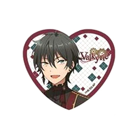 Ensemble Stars! Mika Kagehira Heart Shaped Glitter Acrylic Badge Vol.2 Buttons [USED]